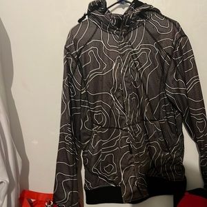 Empire zip up hoodie grey-ish color